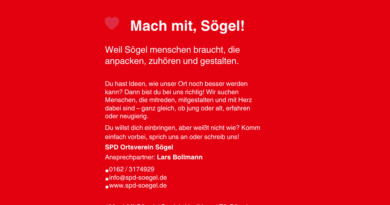 Du hast ein Herz für Menschen und willst Sögel mitgestalten? Dann mach mit – gemeinsam für unser Zuhause! ❤️